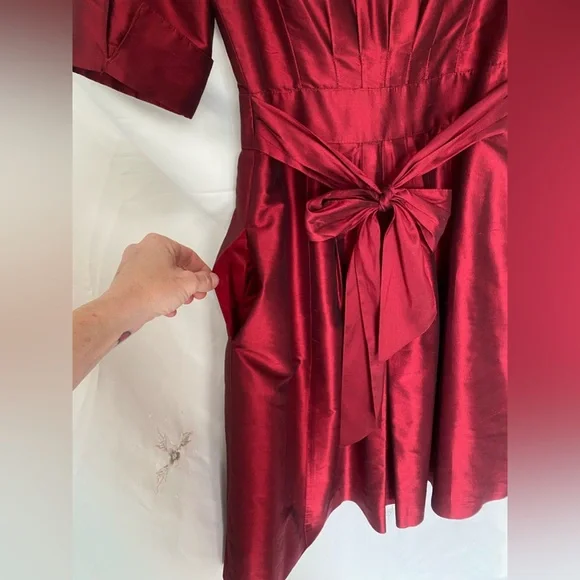 Jones New York, 2P, red dress. - Picture 6 of 8